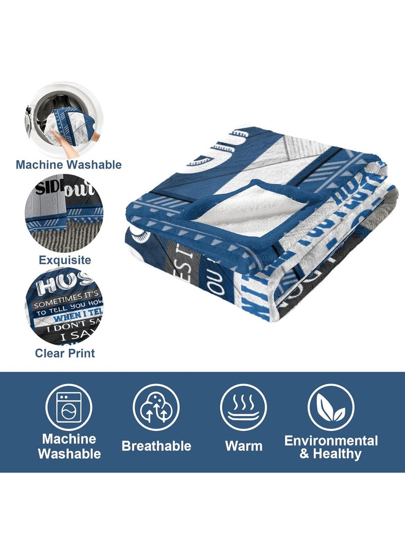 الهدايا للزوج, الهدايا الزوج بطانية, الهدايا الزوج من الزوجة, هدية عيد ميلاد الزوج, هدية الزوج فريدة من نوعها, هدية الزوج رمي بطانية 60 "x 50" - Image 2